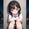 パンチラ神○ち少女 3枚目