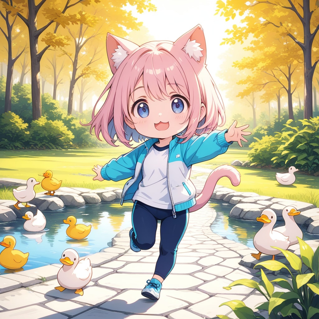 おはようにゃん | の人気AIイラスト・グラビア