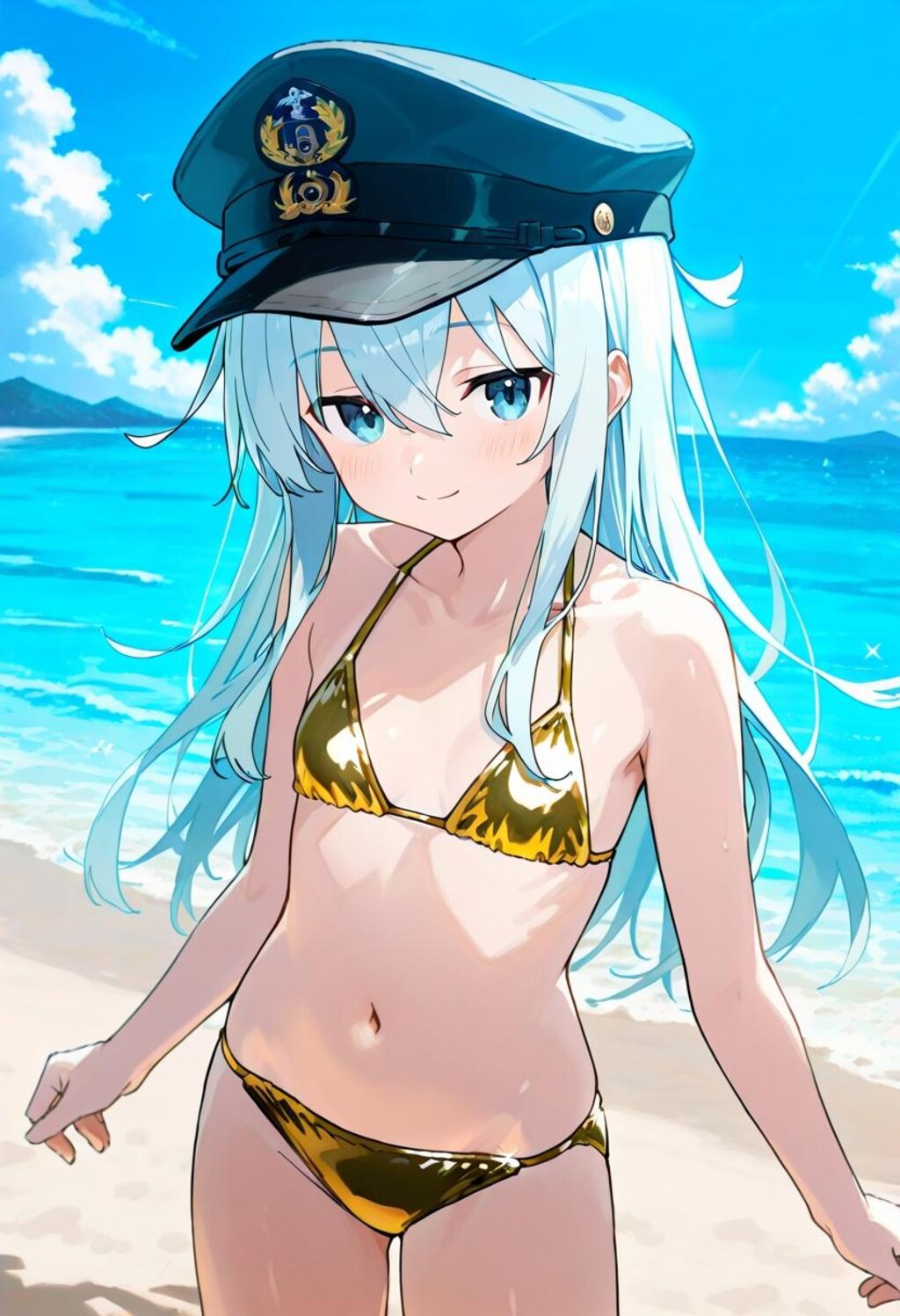 ビーチの娘