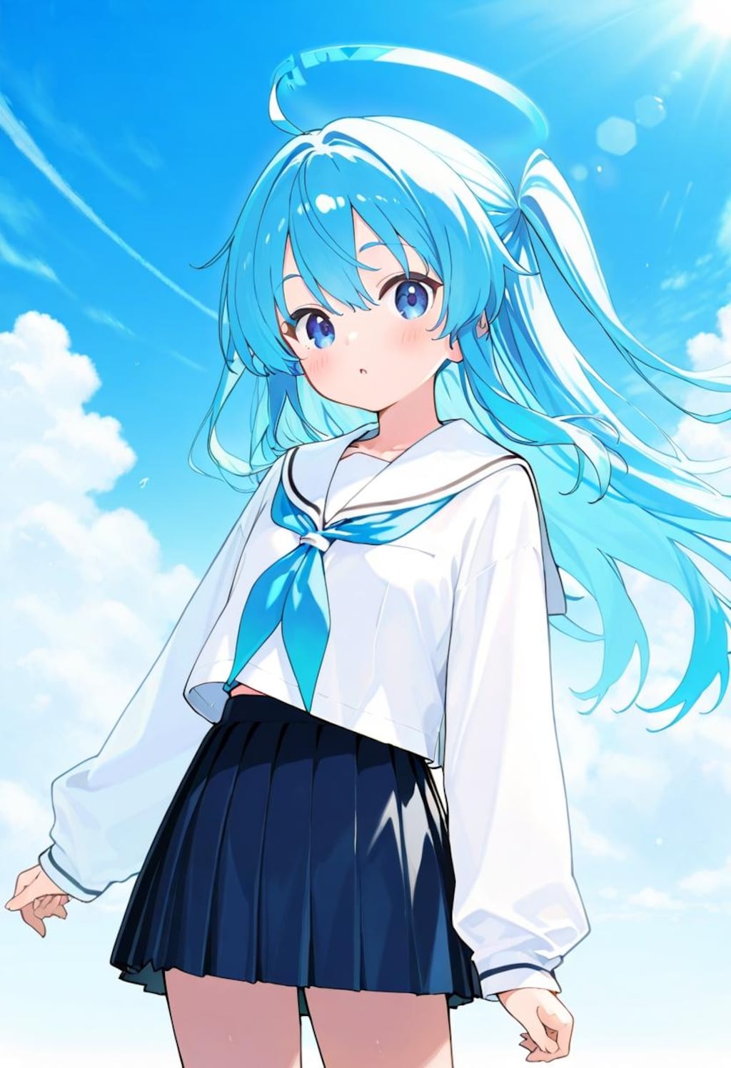 ビーチの娘