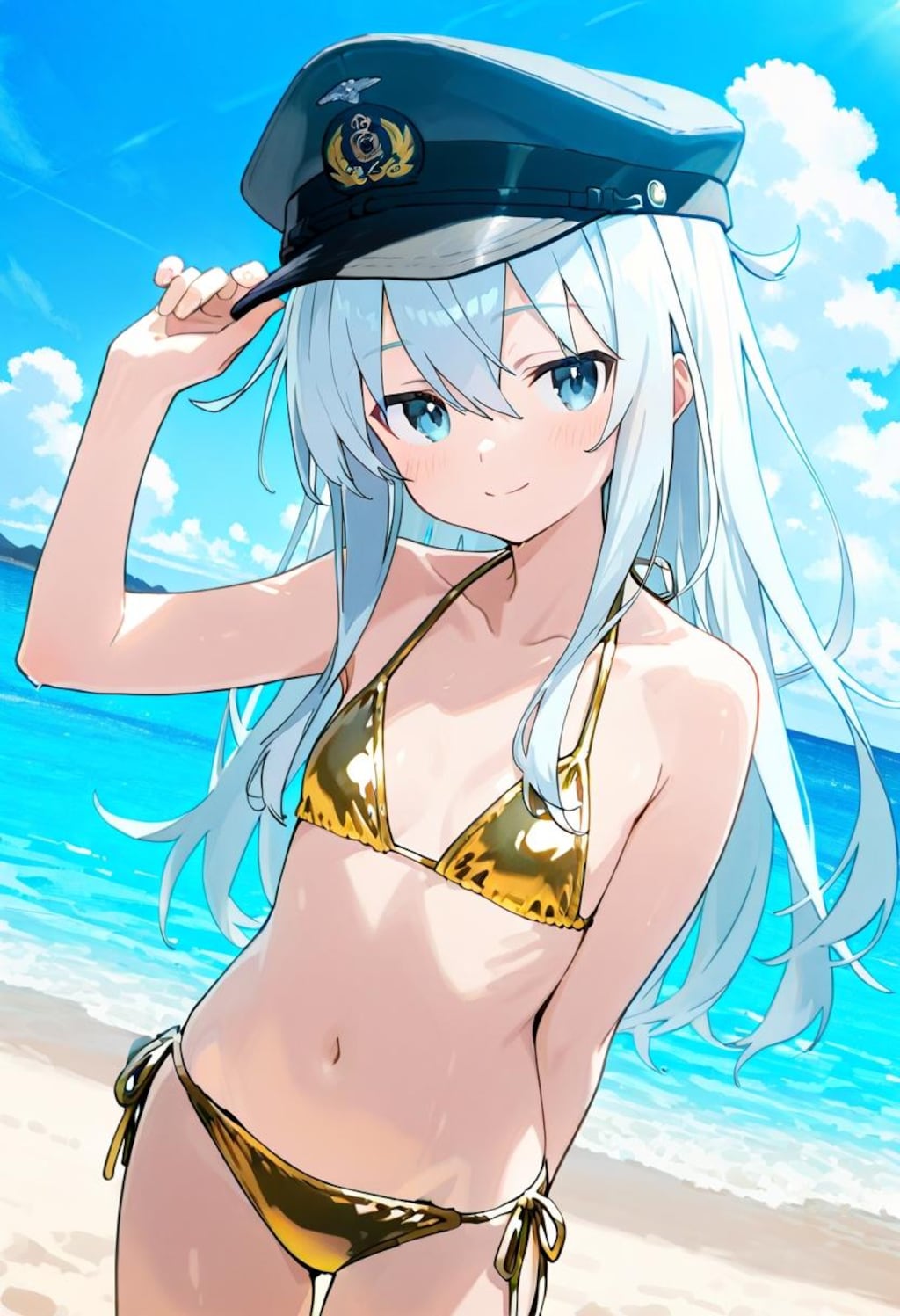 ビーチの娘