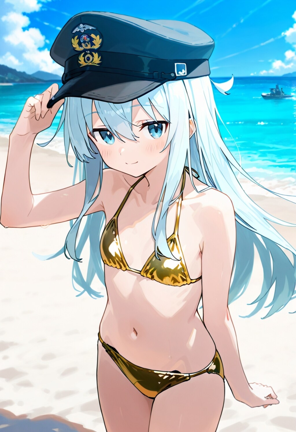 ビーチの娘