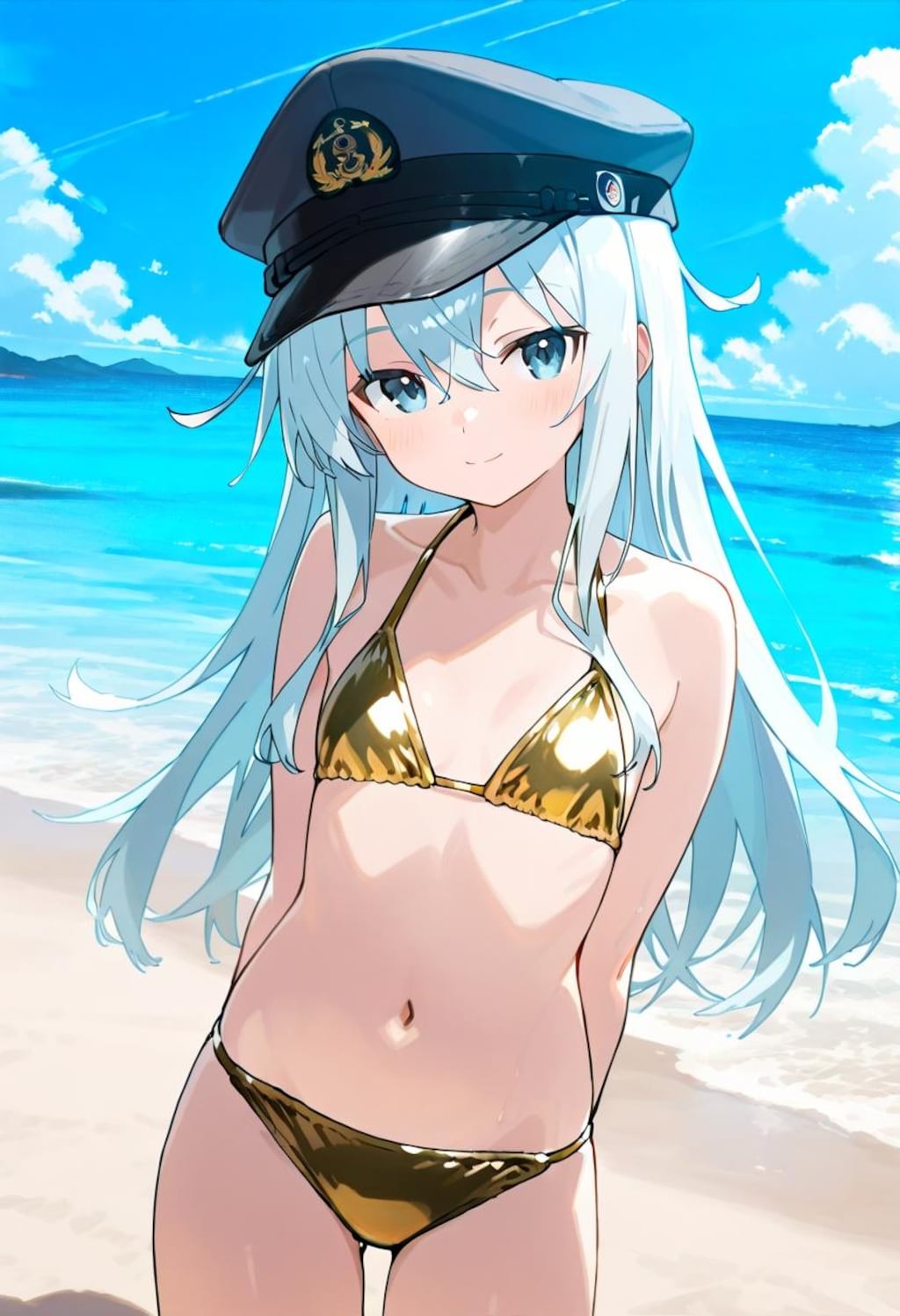 ビーチの娘