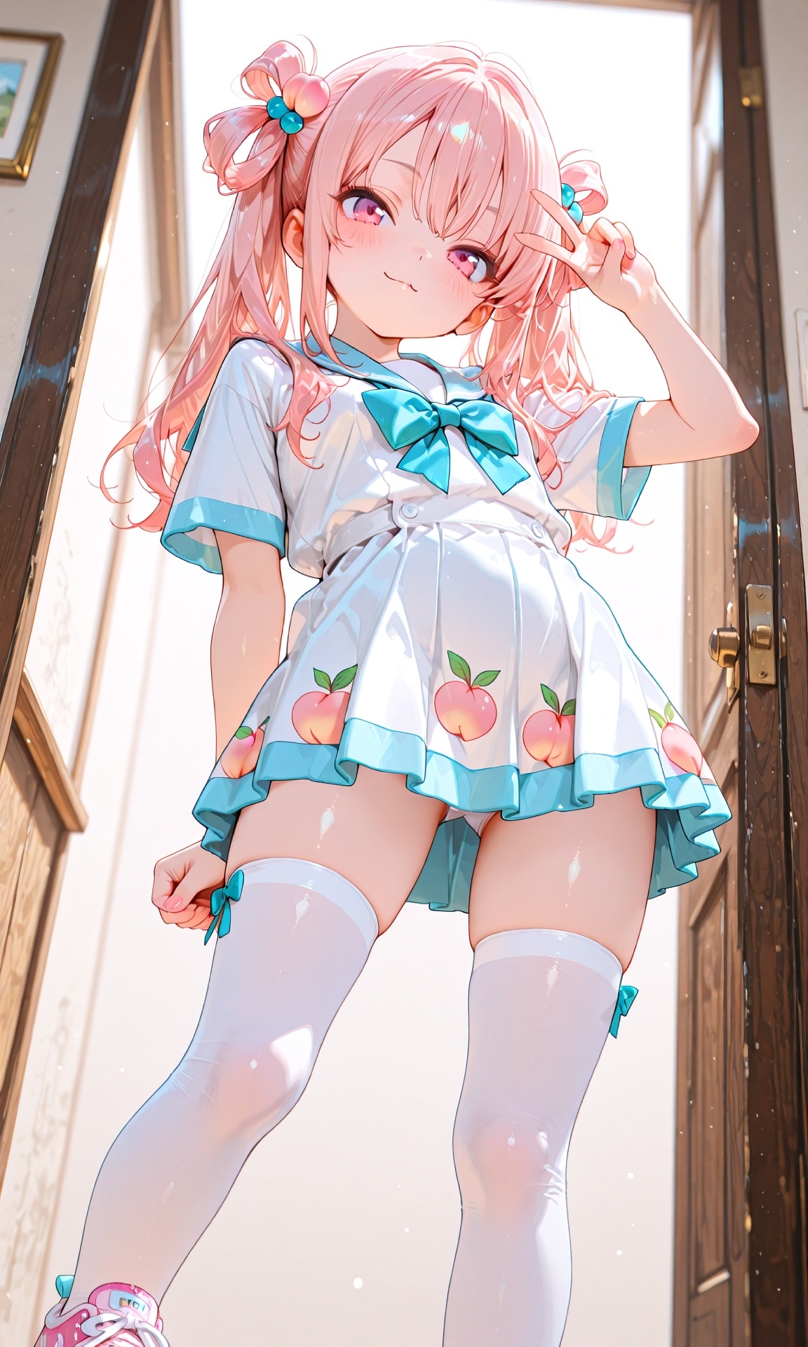 おはよー🍑🎵 | の人気AIイラスト・グラビア