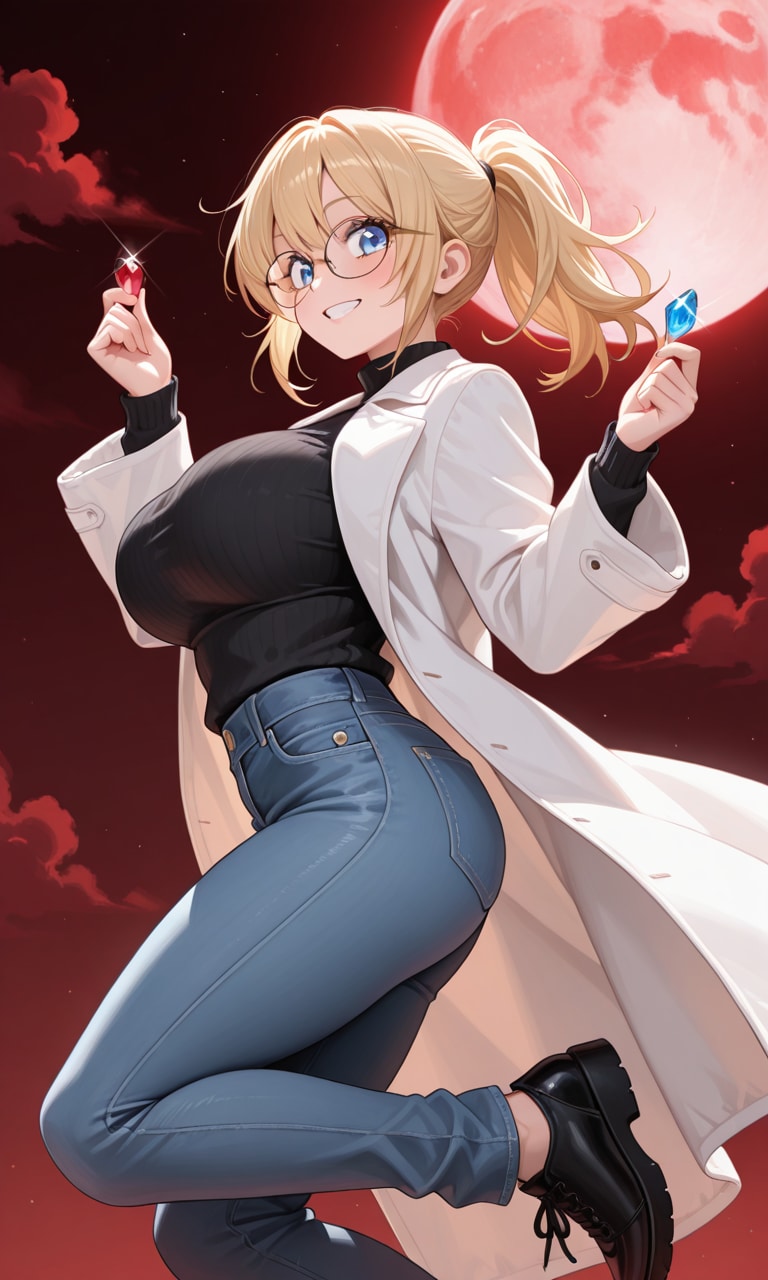 【白コート】お宝は確かに頂いてくぜ！ | の人気AIイラスト・グラビア