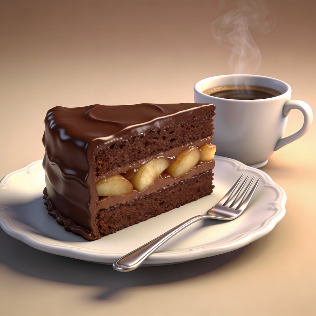 アップルショコラケーキ