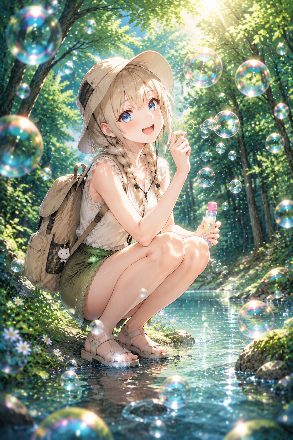 夏のお散歩コーデ
