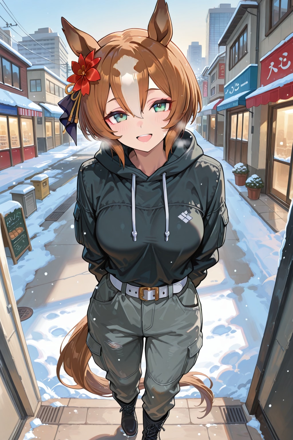 ヤエノムテキが遊びに来た