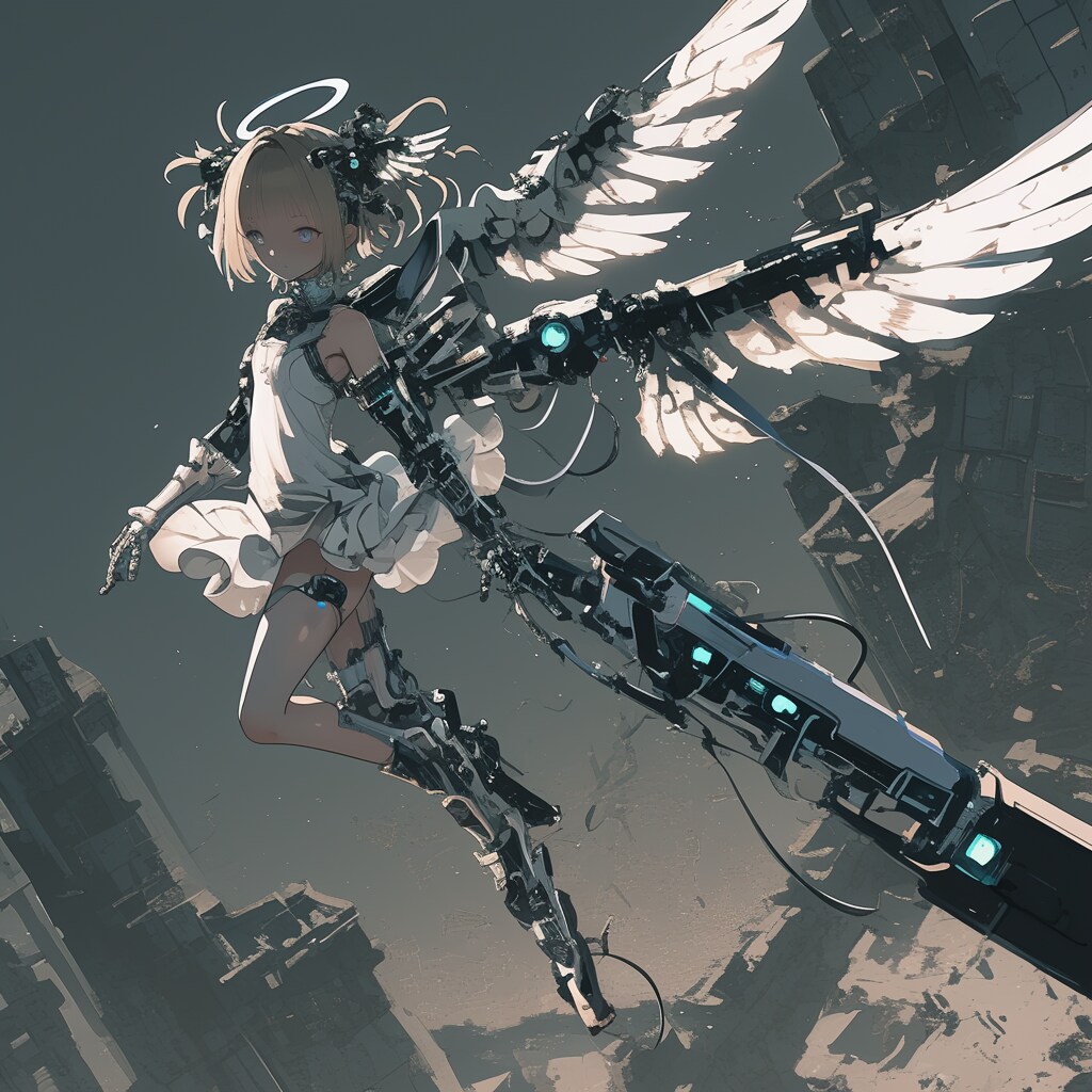 天使 | の人気AIイラスト・グラビア