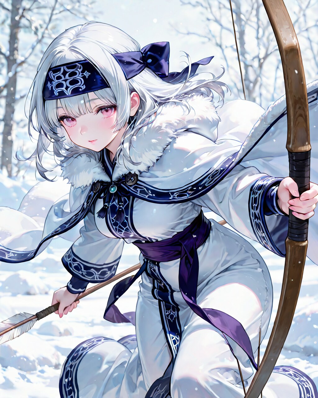 誰服クイズ！第四段「雪が似合う」 | の人気AIイラスト・グラビア