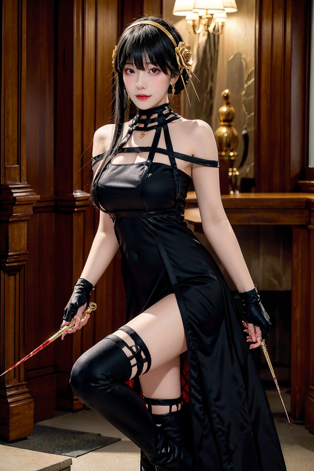 AIコスプレ（ヨル・フォージャー）