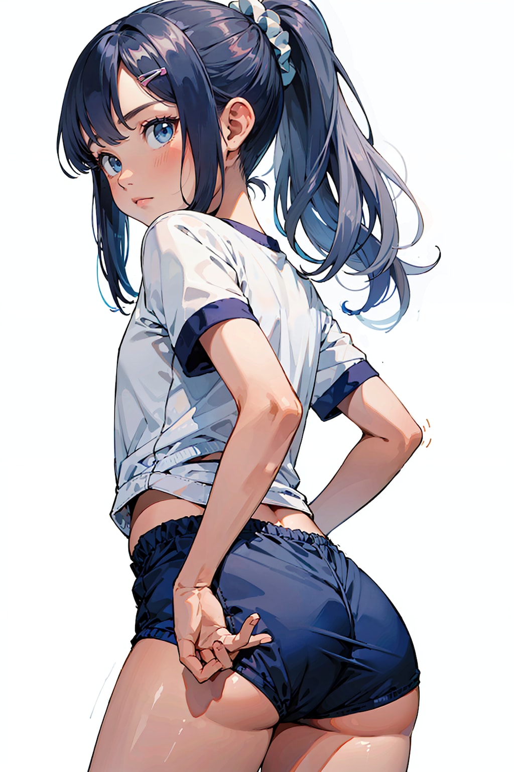 ブルマとポニテ
