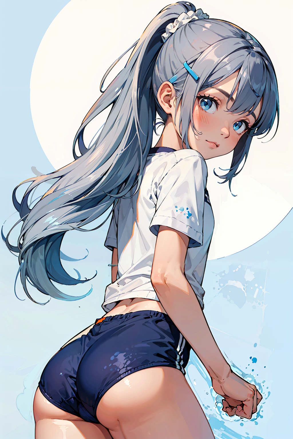 ブルマとポニテ