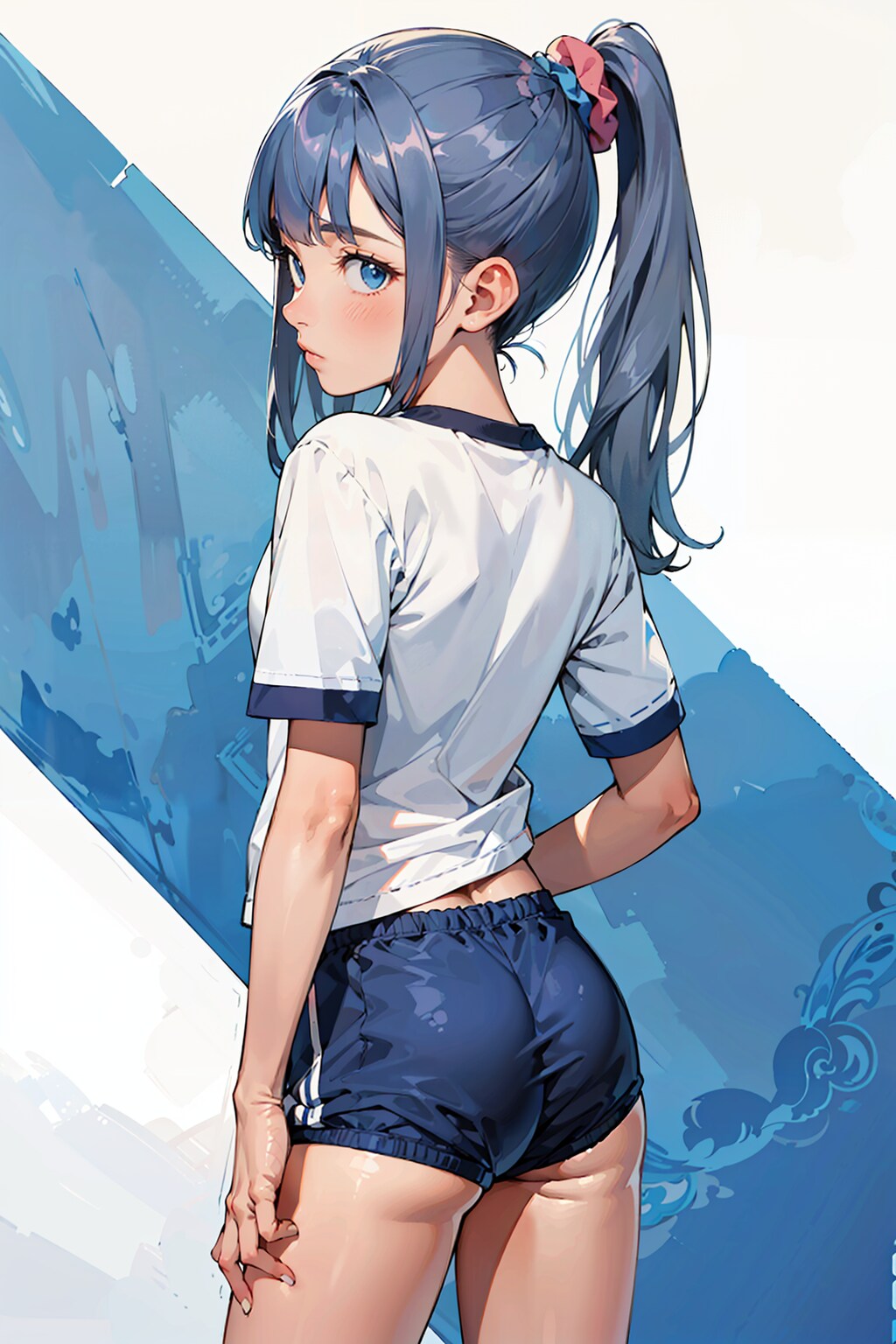 ブルマとポニテ