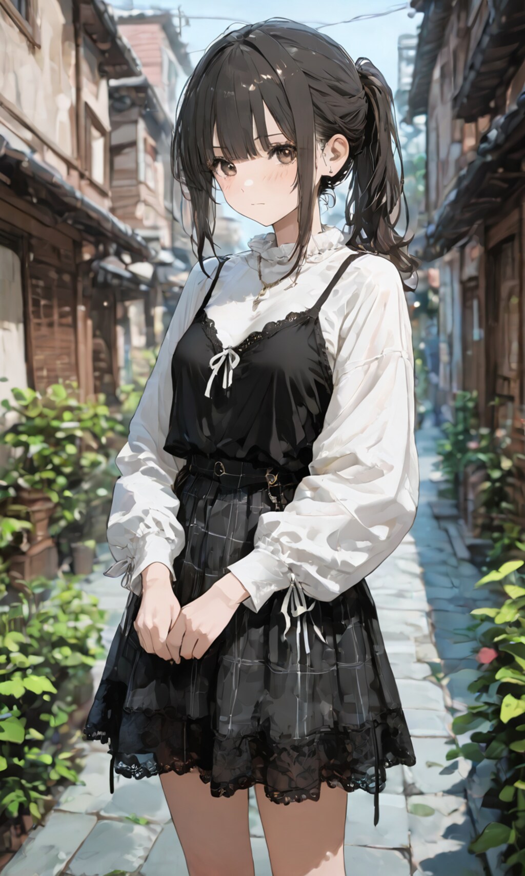 路地のポニーテール