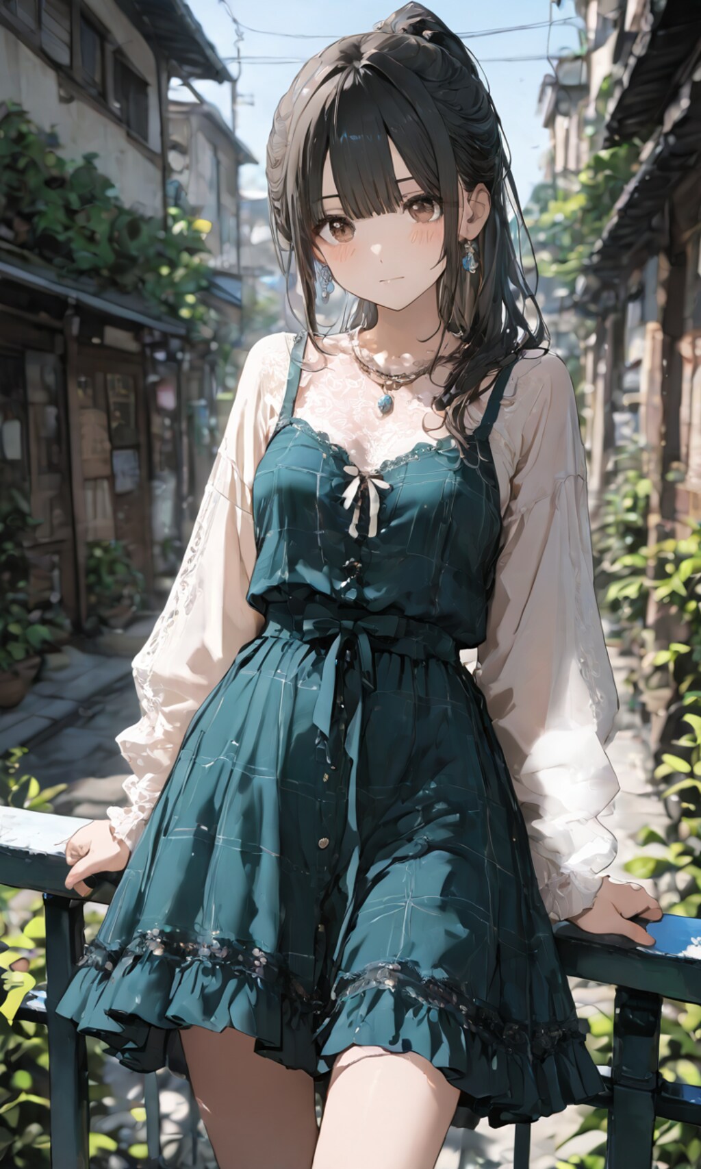 路地のポニーテール