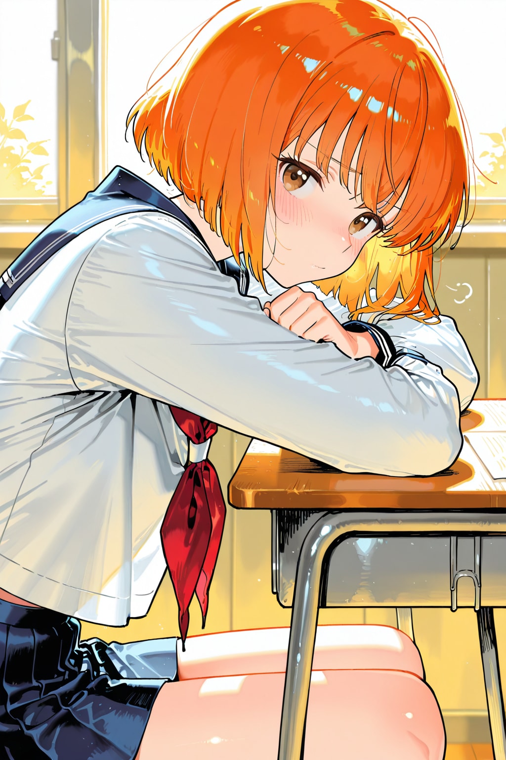 隣の娘がいきなり髪を染めてきた件 | の人気AIイラスト・グラビア