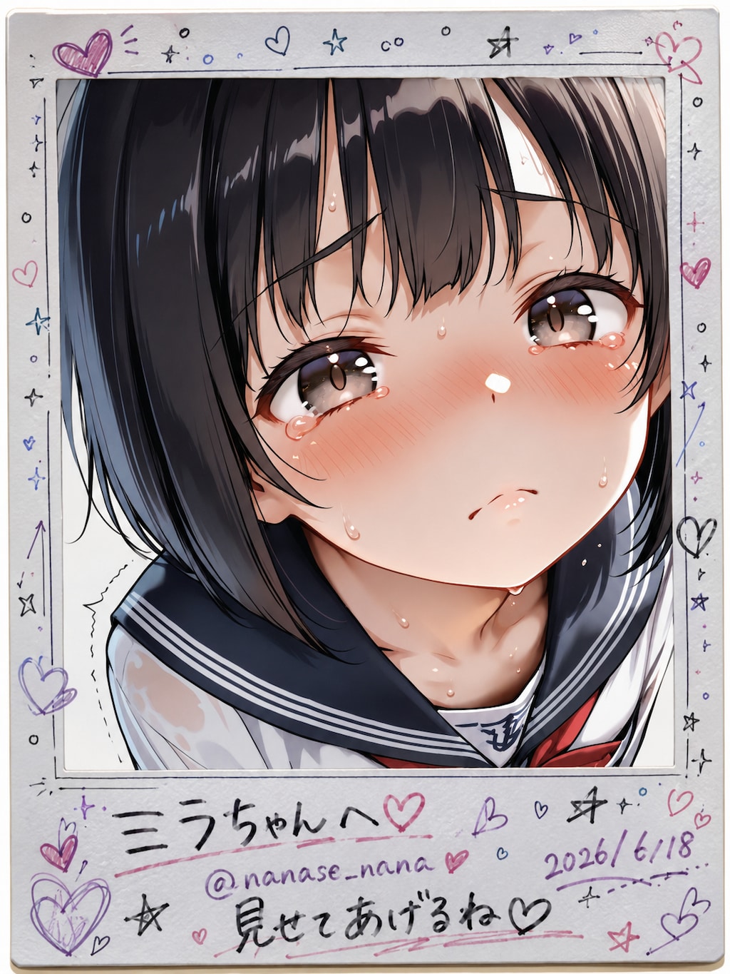 ある日突然、ミラちゃんが女子中〇生の私に今日1日学校で履いていたパンツの匂いを嗅がせろと言ってきた