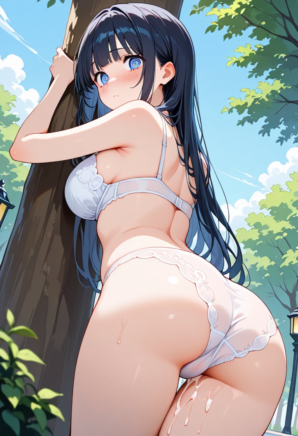 こんなところでお○ん○ん出して恥ずかしくないんですか？