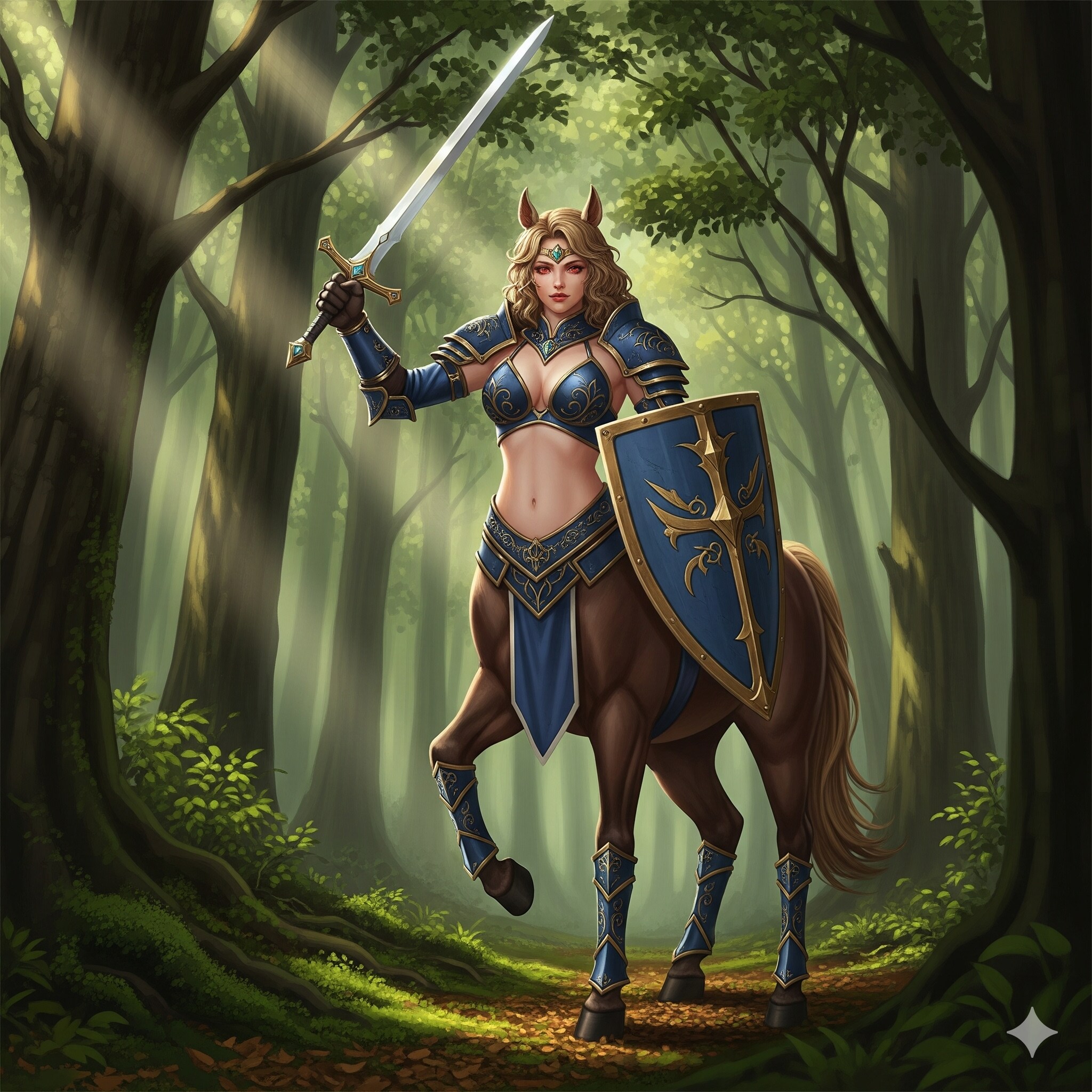 Geminiによるケンタウロス | の人気AIイラスト・グラビア