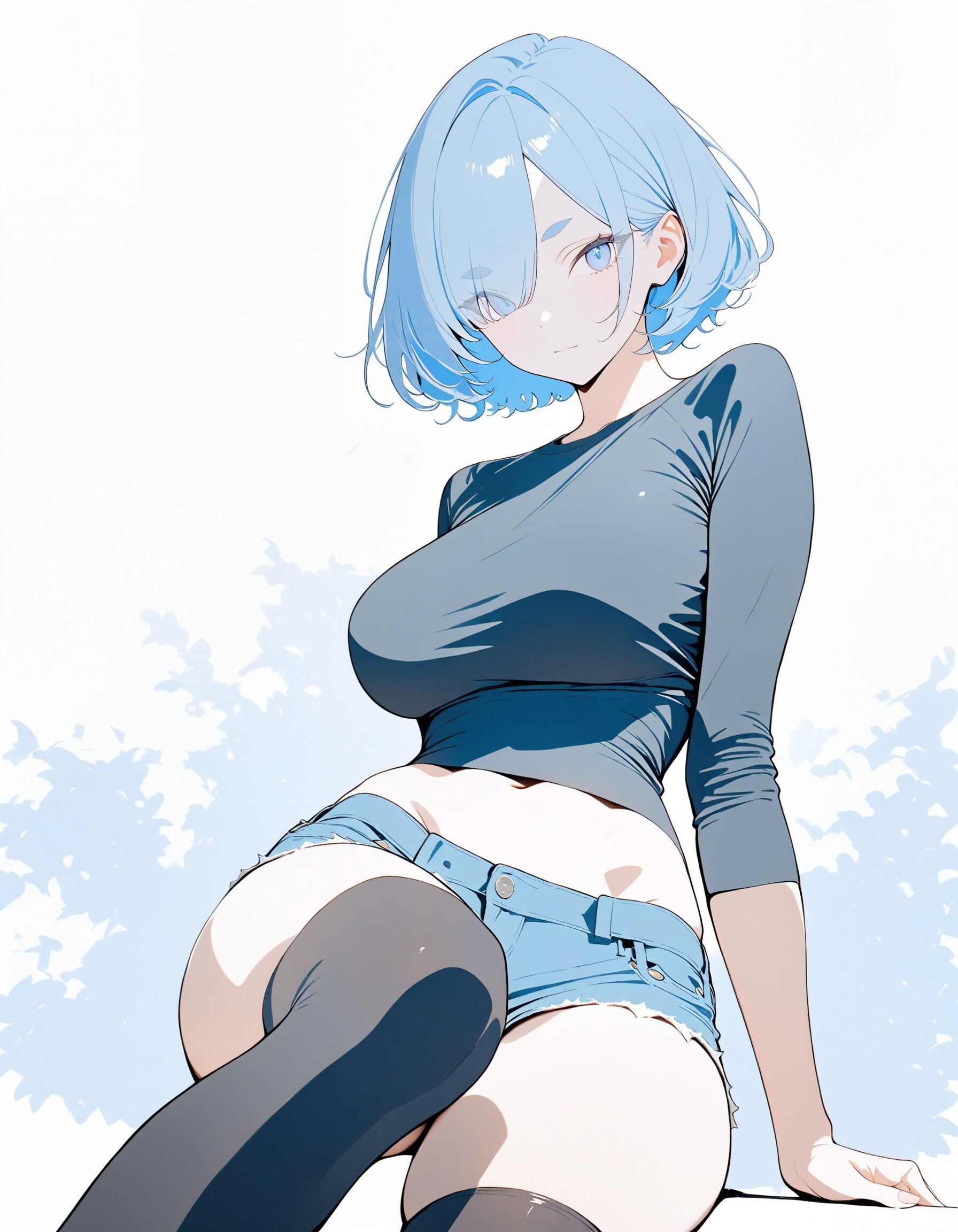 ホットパンツとニーハイ姉さんXL