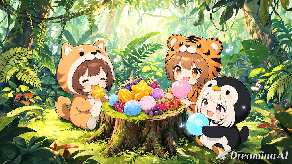 着ぐるみ村の住人が恐竜の世界に１【#サマーアドベンチャーフェス】