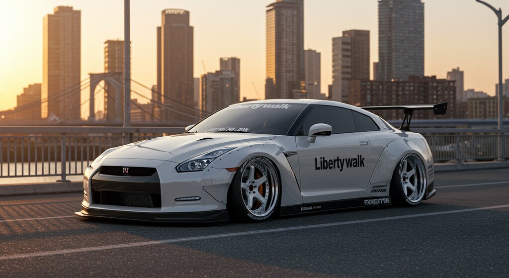 リバティーウォークGT-Rのドリ車