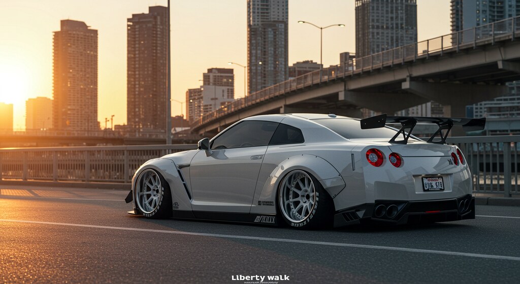 リバティーウォークGT-Rのドリ車