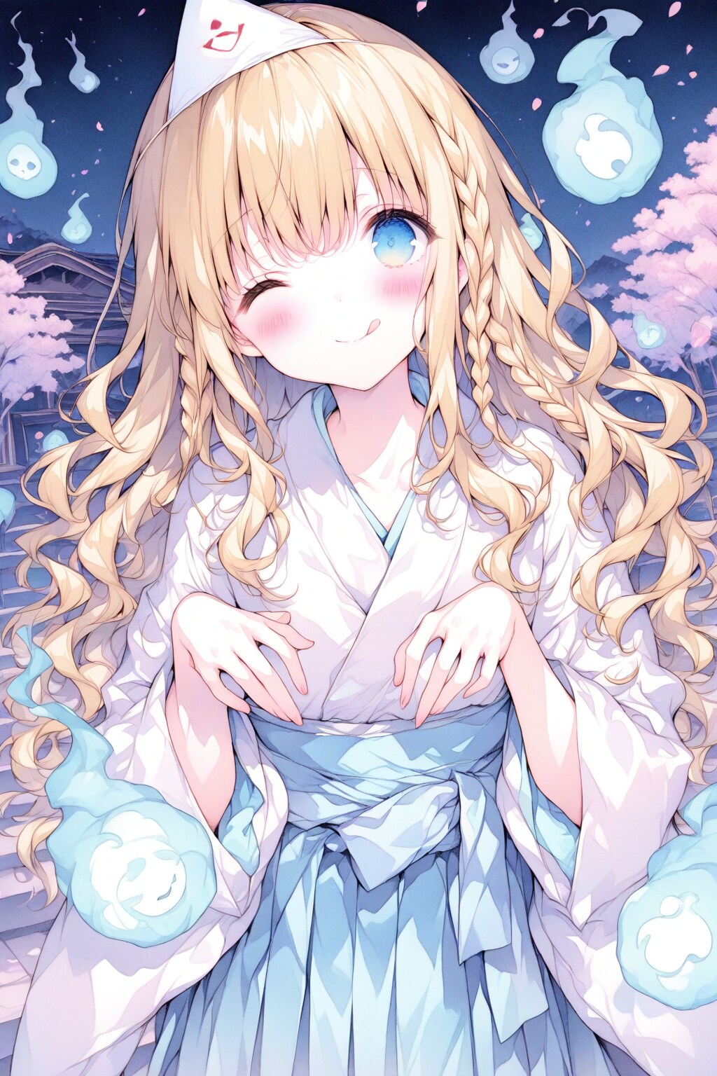 はいっ、うらめしや🔥 | の人気AIイラスト・グラビア