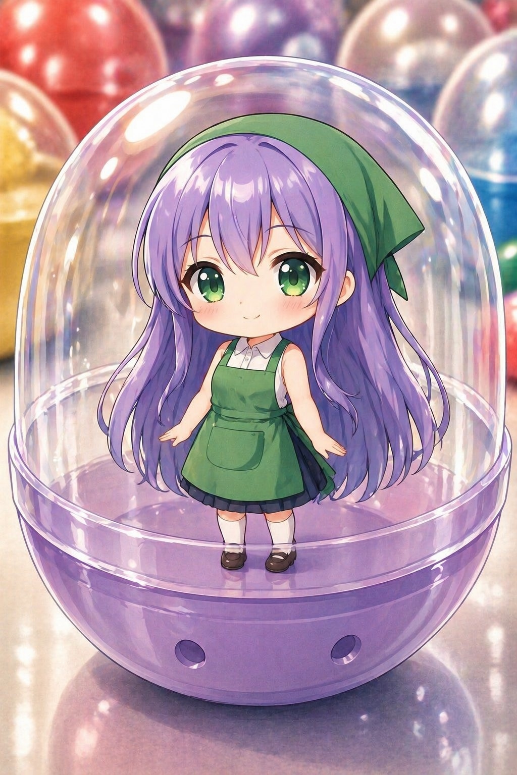 新モデルLILACちゃんをカプセルに入れたよ