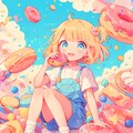 お菓子の国と甘党女子 5枚目