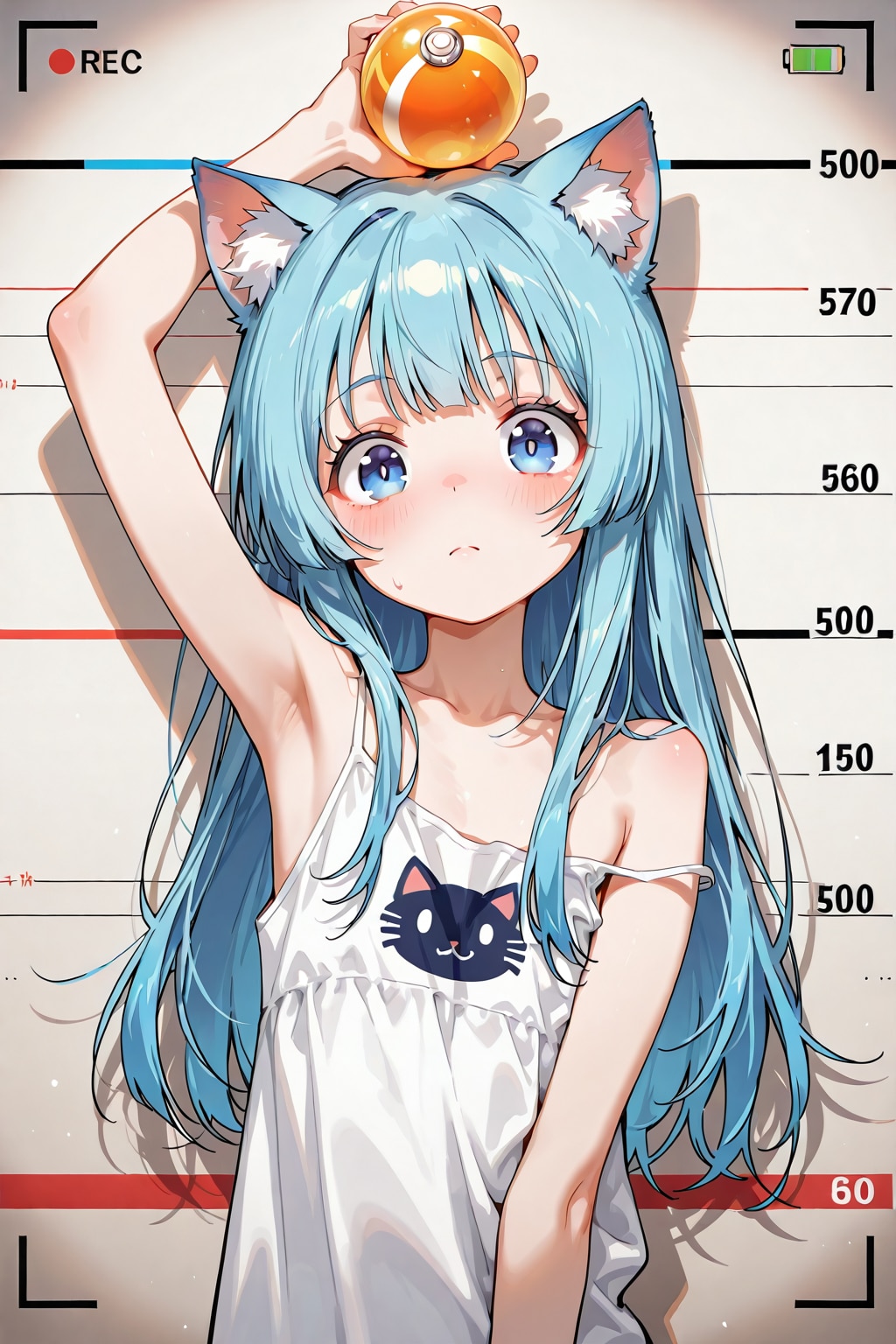 BONSAIちゃんの次のモデルの子を捕まえる練習をするさくら