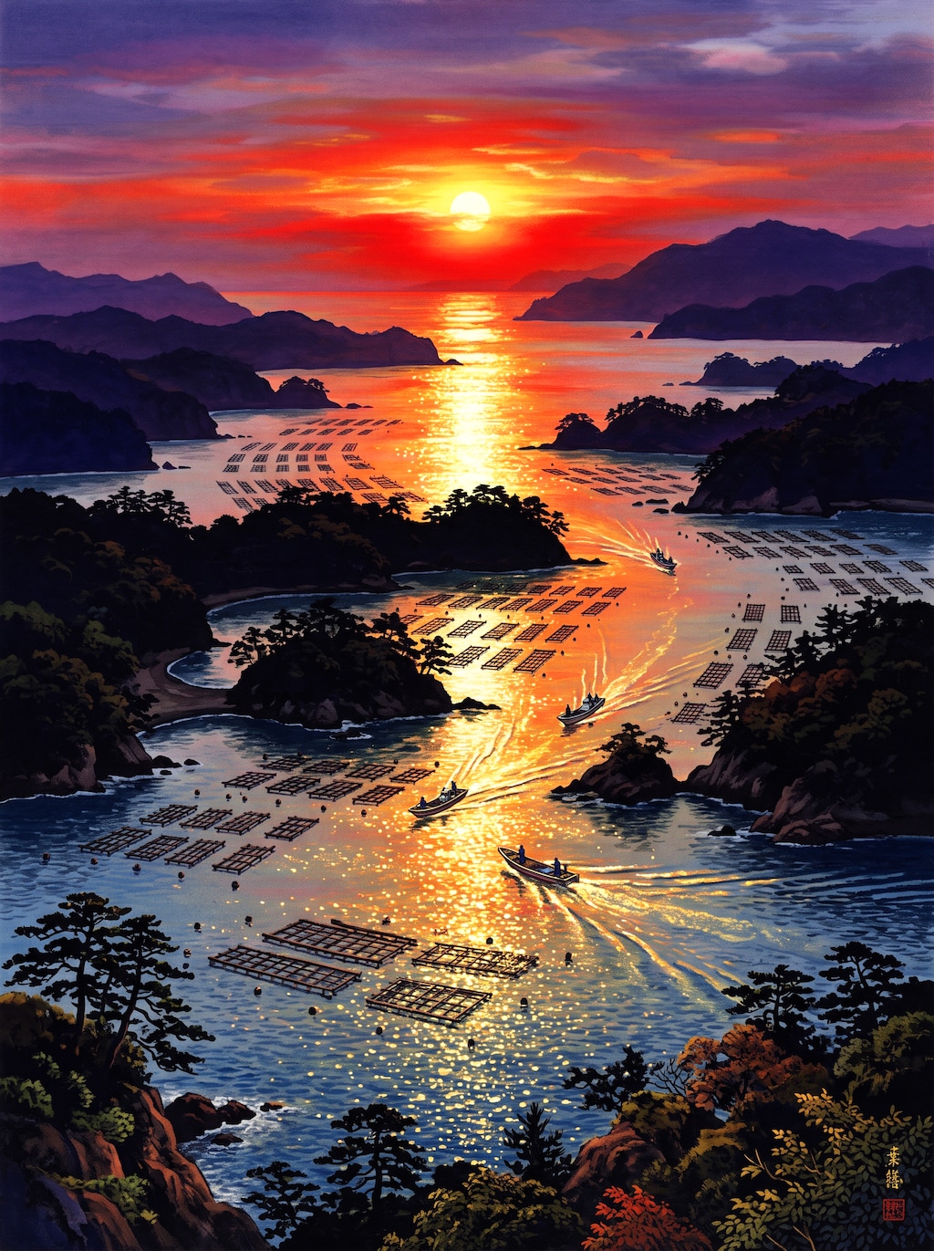 真珠の海(志摩・英虞湾)