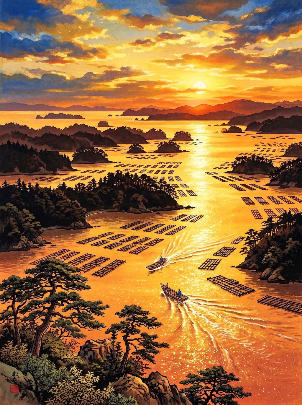 真珠の海(志摩・英虞湾)
