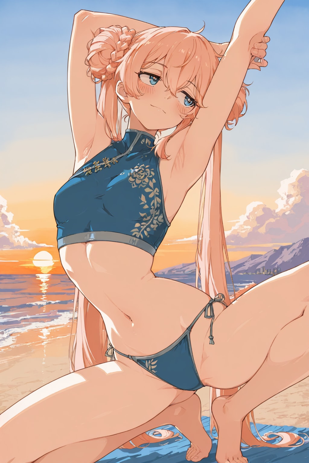 ヨガ系アプリコット女子