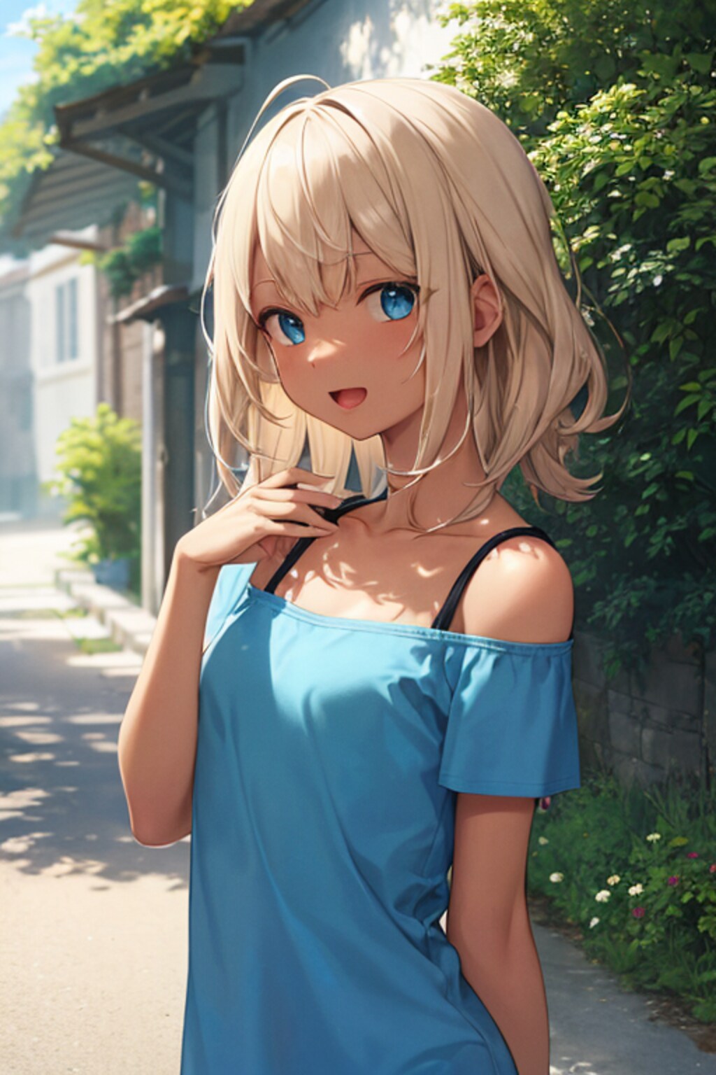 今日暑いね～