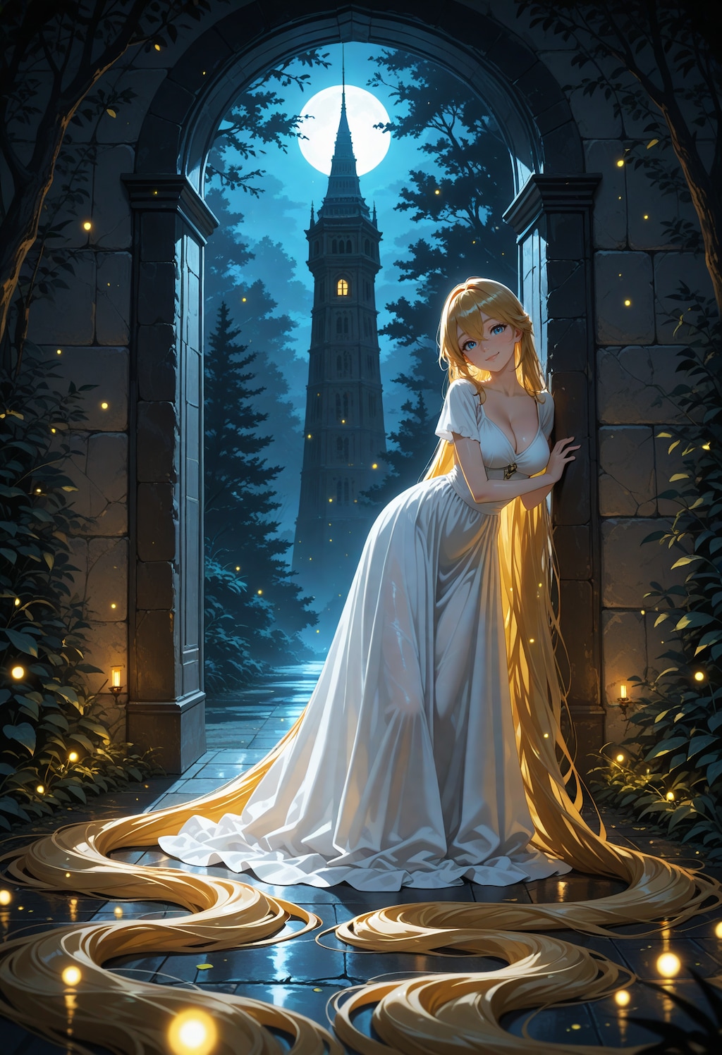 月夜のラプンツェル