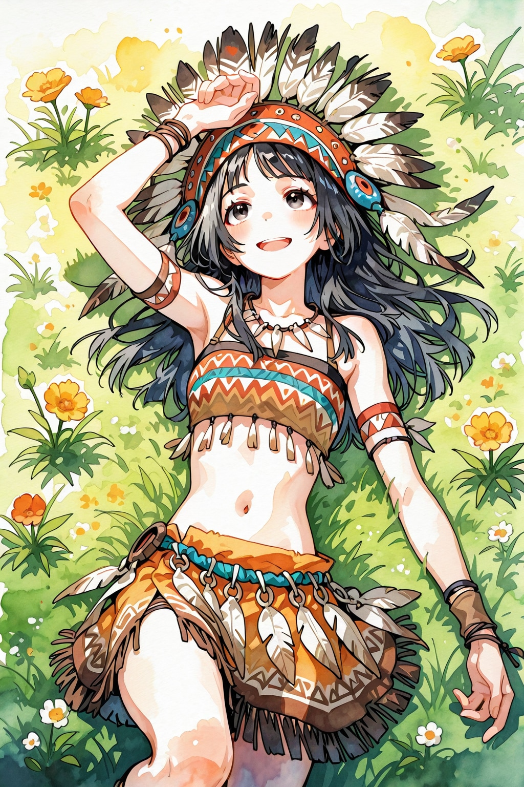 大草原の空の下４４