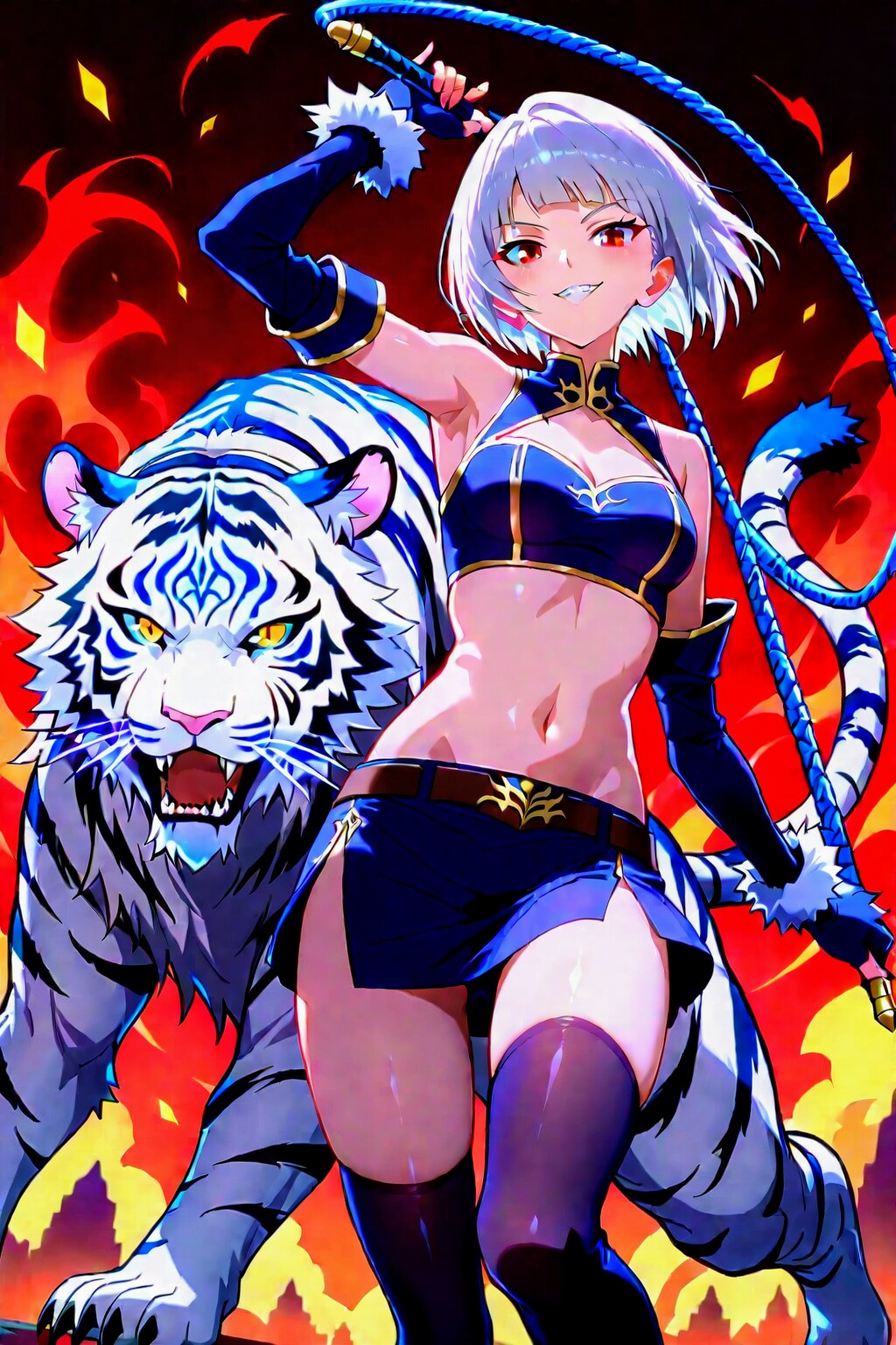 猛獣使いな、お姉やん