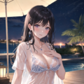 夜のリゾート 3枚目