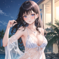 夜のリゾート 2枚目