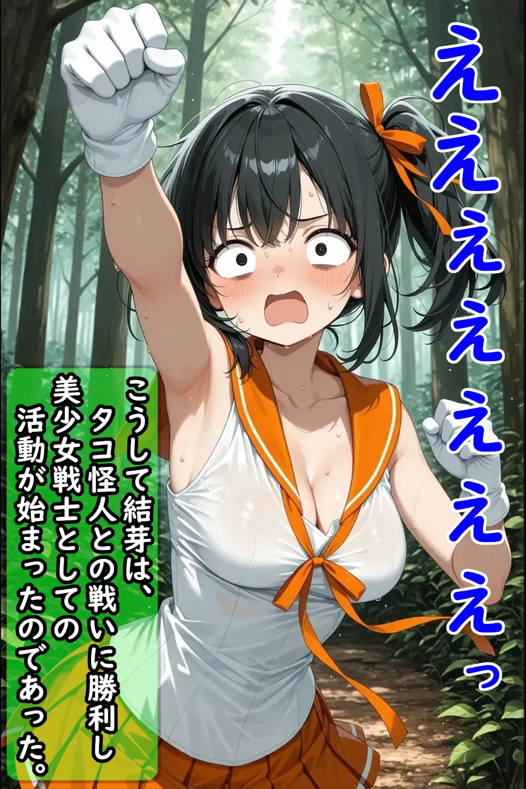 転生した巨乳美少女戦士は、おじさん達にイタズラされる⑦