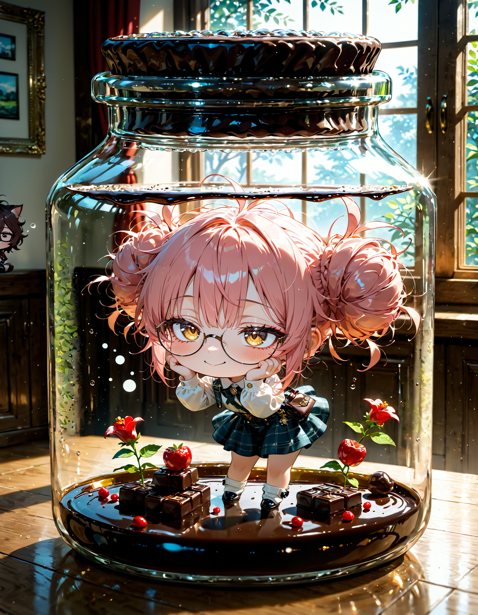 今日は何の日？　ブラックチョコレートの日 | の人気AIイラスト・グラビア