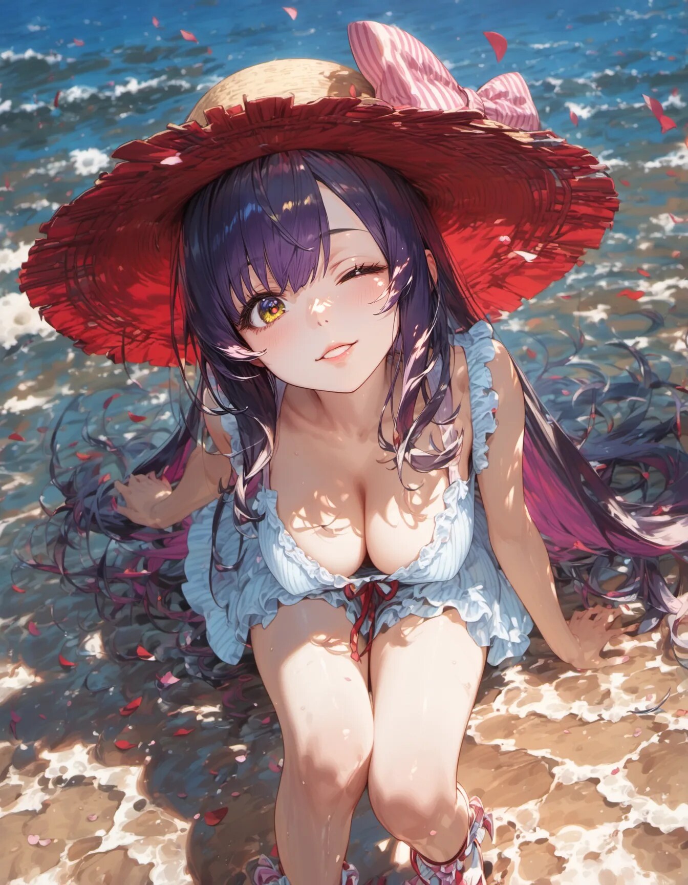 Petals on the Summer Tide