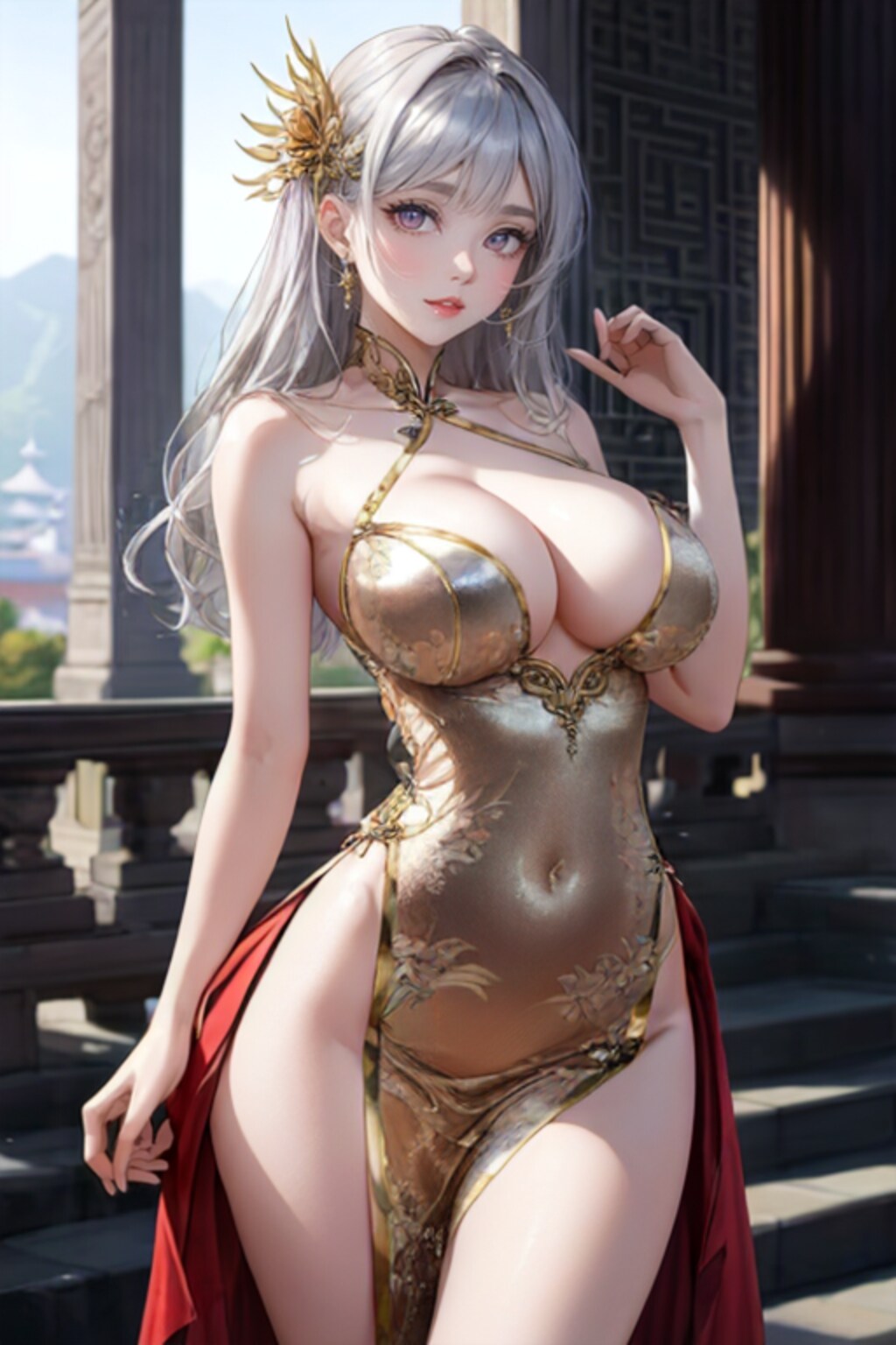チャイナ、綺麗でしょ？