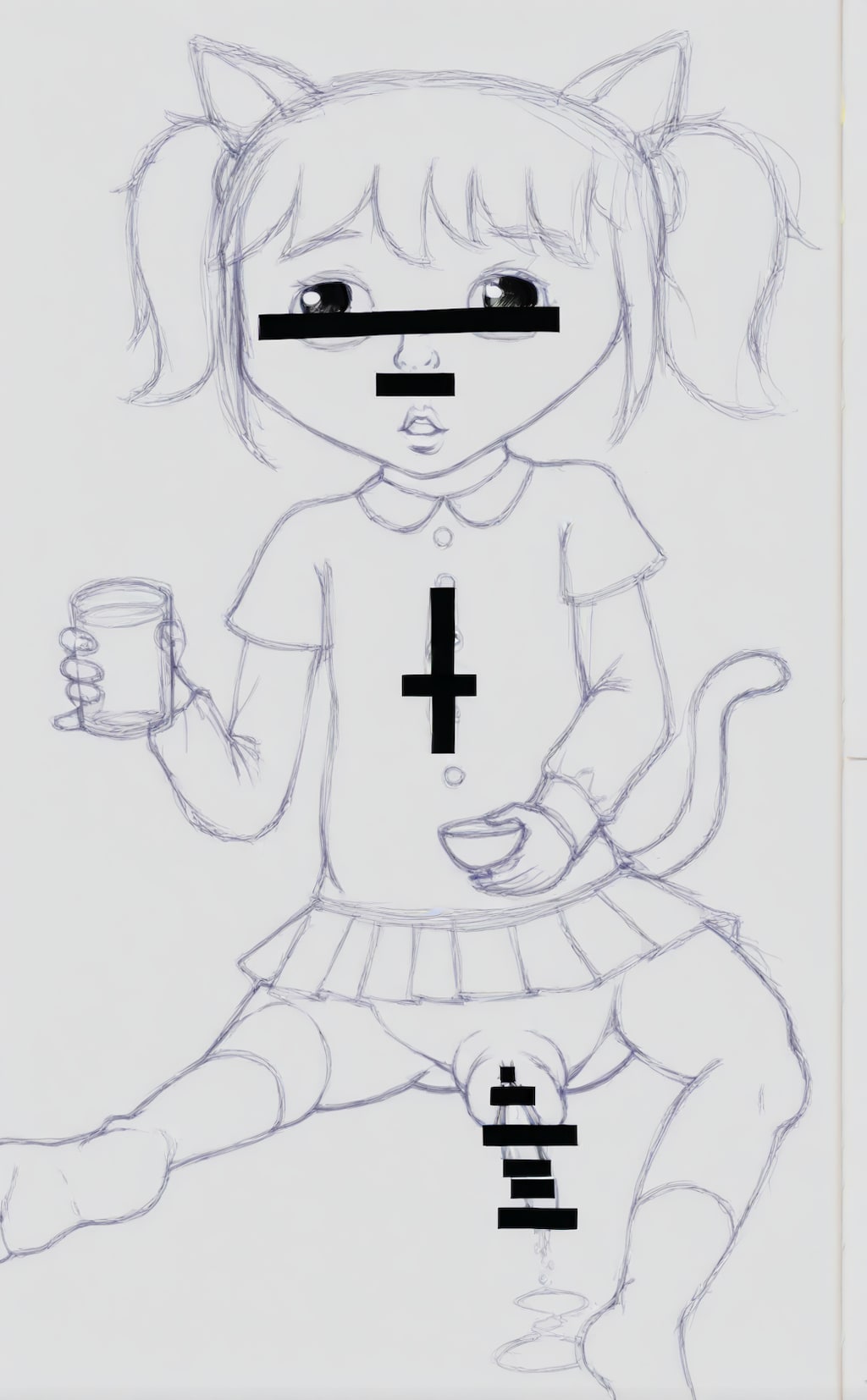 ブルー猫子