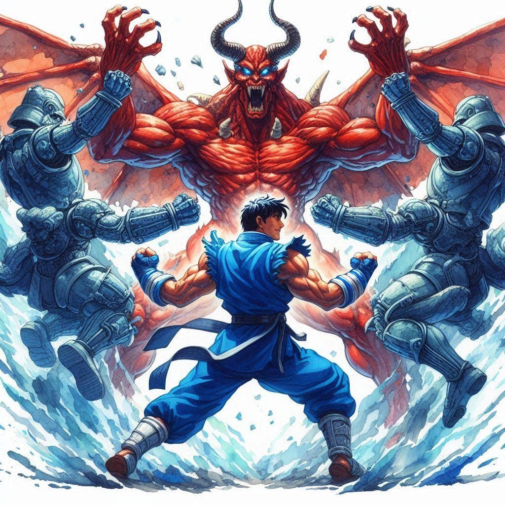 龍戦士の一人だった