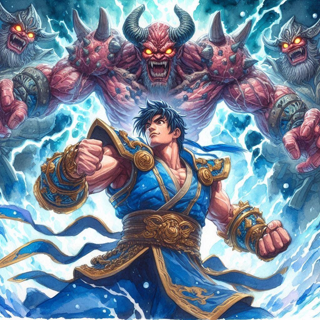 龍戦士の一人だった