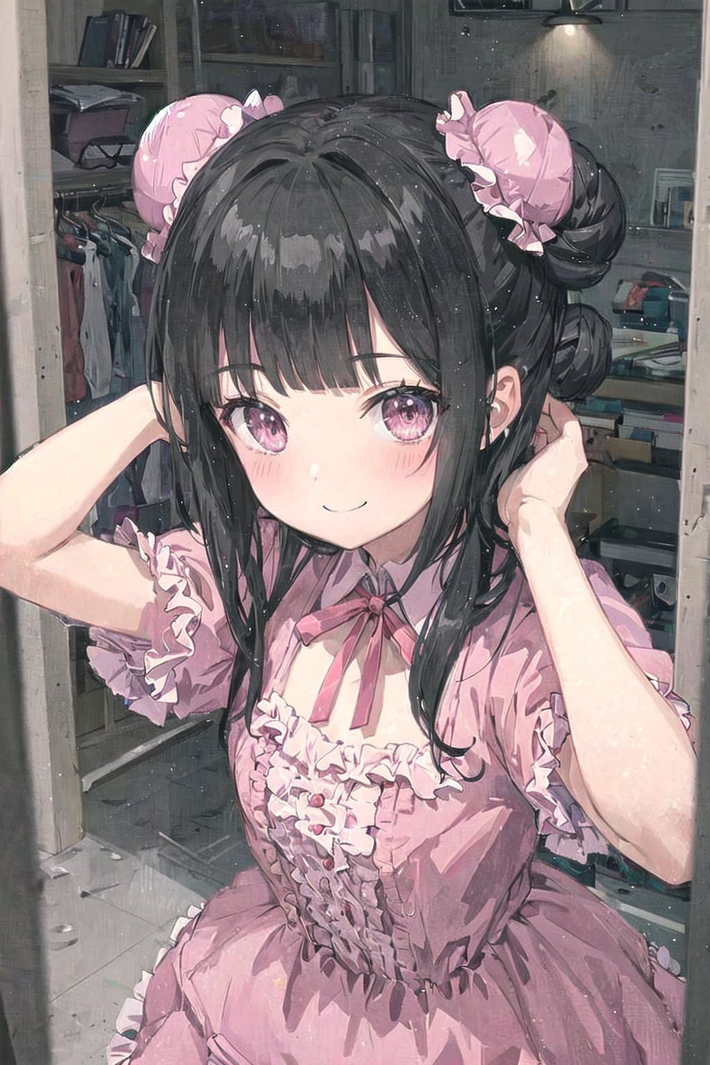 かみをほどくのです