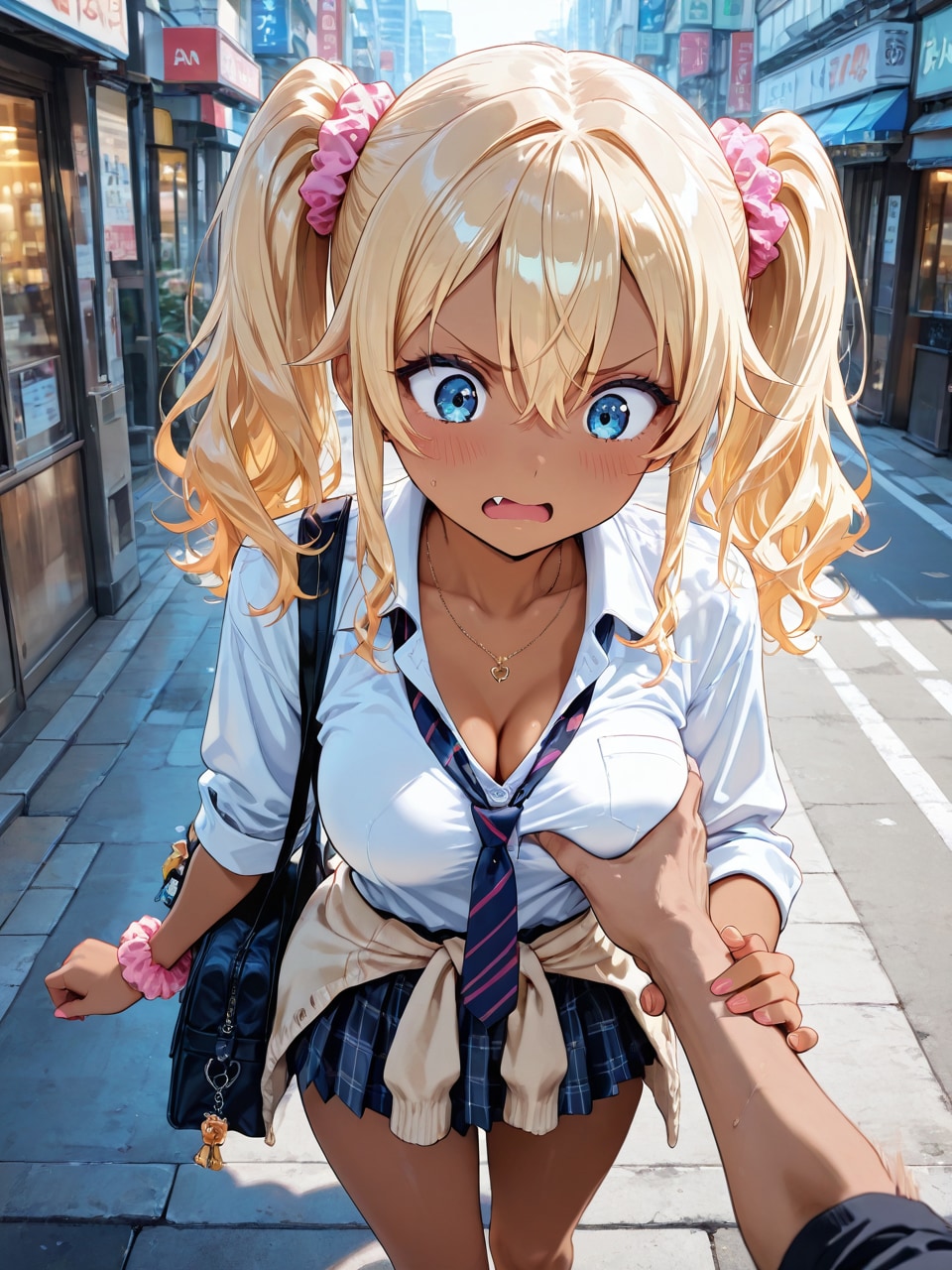ギャルのおっぱい触ってみた